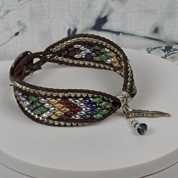 Feather Charm Bracelet - Picture 2 of 6